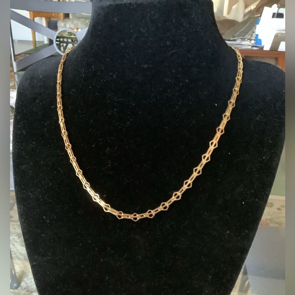 Sold❗️❗️18K Solid Rose Gold  Necklace Solid Gold